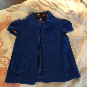 Women's blue vest